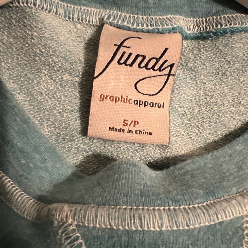Portland Maine 1820 Crewneck Sweatshirt For Women Size S Light Blue EUC - Picture 6 of 8